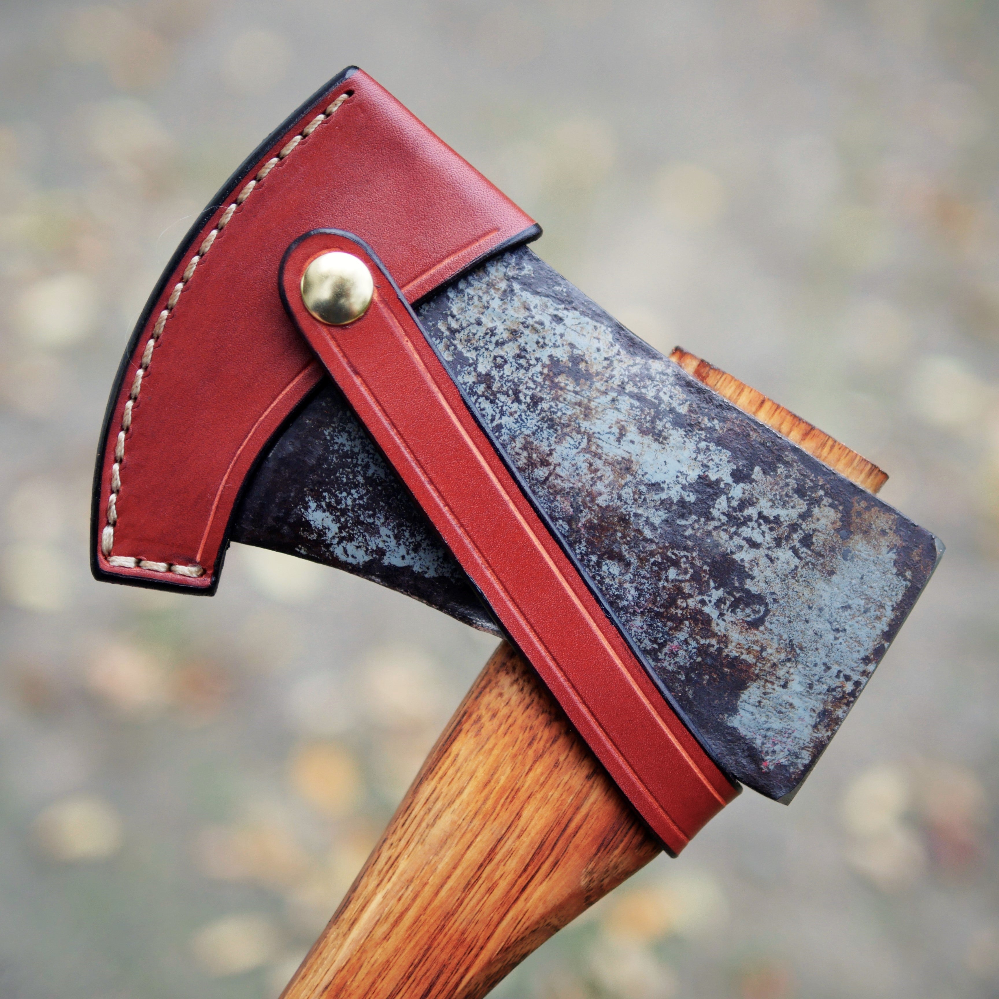 Hafting an axe: DIY