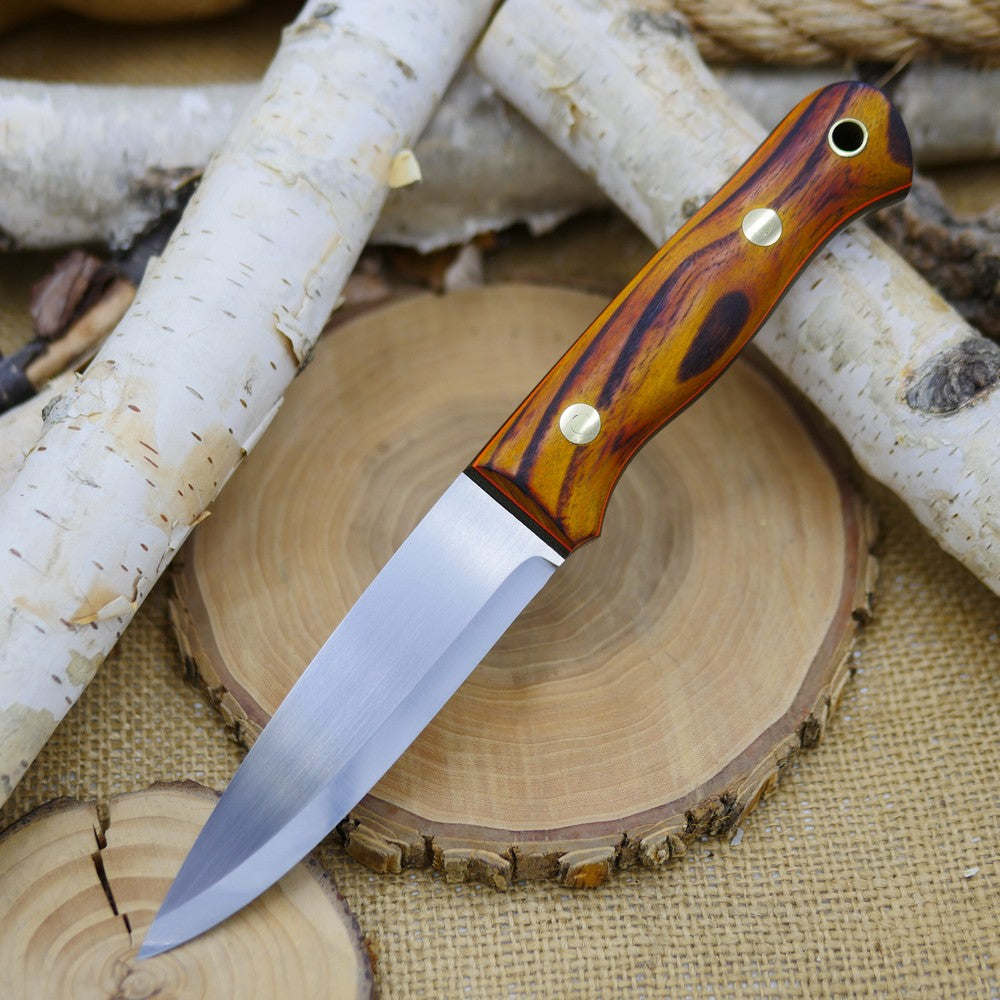 Güde slicing and carving knife, Plum tree wood