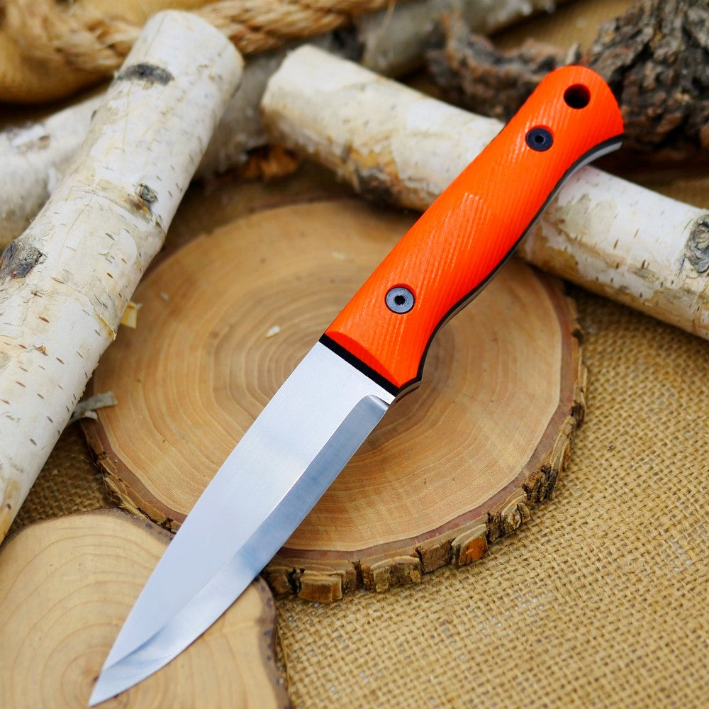 Classic: Orange & Black G10 (r-series) – Adventure Sworn Bushcraft Co.