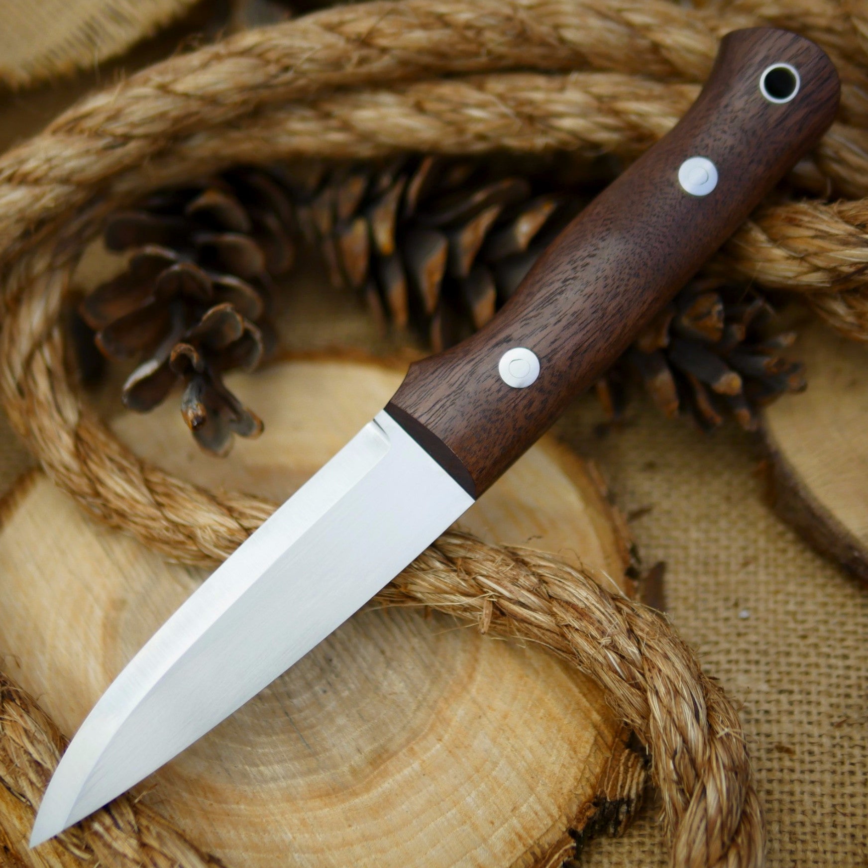 Walnut Leather Strop – Adventure Sworn Bushcraft Co.