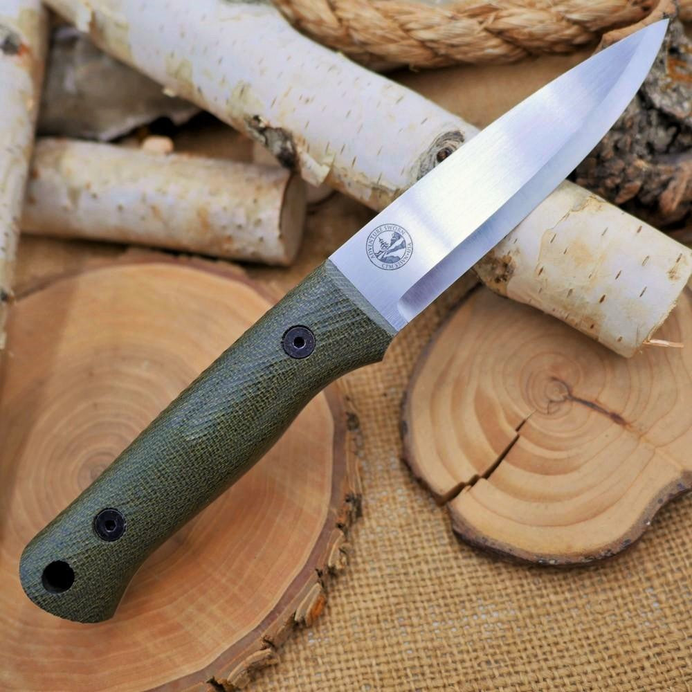 Classic (R): Green Canvas Micarta, Choose Your Liners – Adventure Sworn  Bushcraft Co.