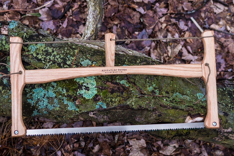 X2 - Custom Bucksaw 1 – Adventure Sworn Bushcraft Co.