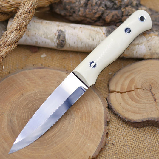 Classic: Ivory G10 & Boar Mosaic Pins