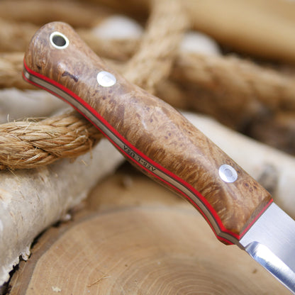 Mountaineer: Maple Burl & Red HyperGlow