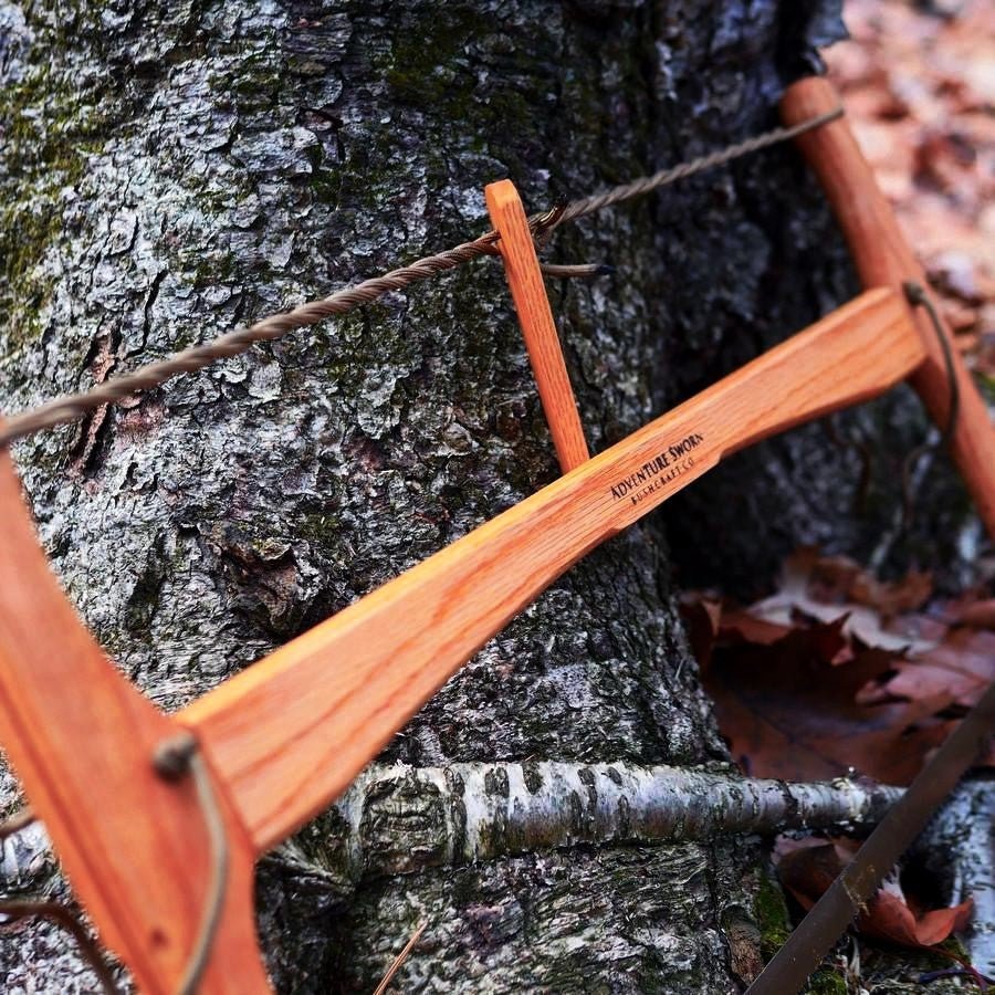 Northern Red Oak Bucksaw – Adventure Sworn Bushcraft Co.