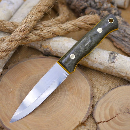 Classic: Green Canvas & Yellow G10