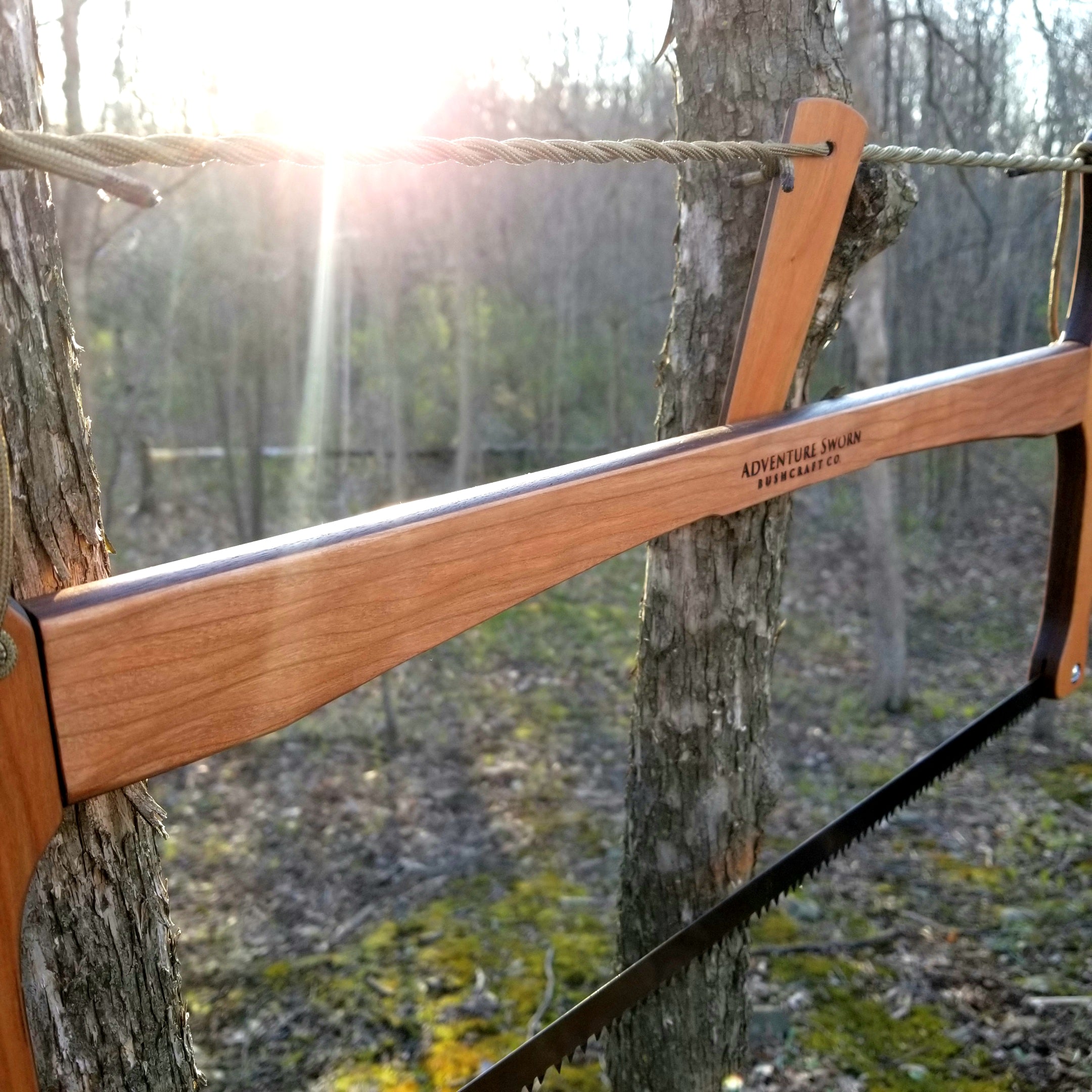 Cherry over Walnut Bucksaw