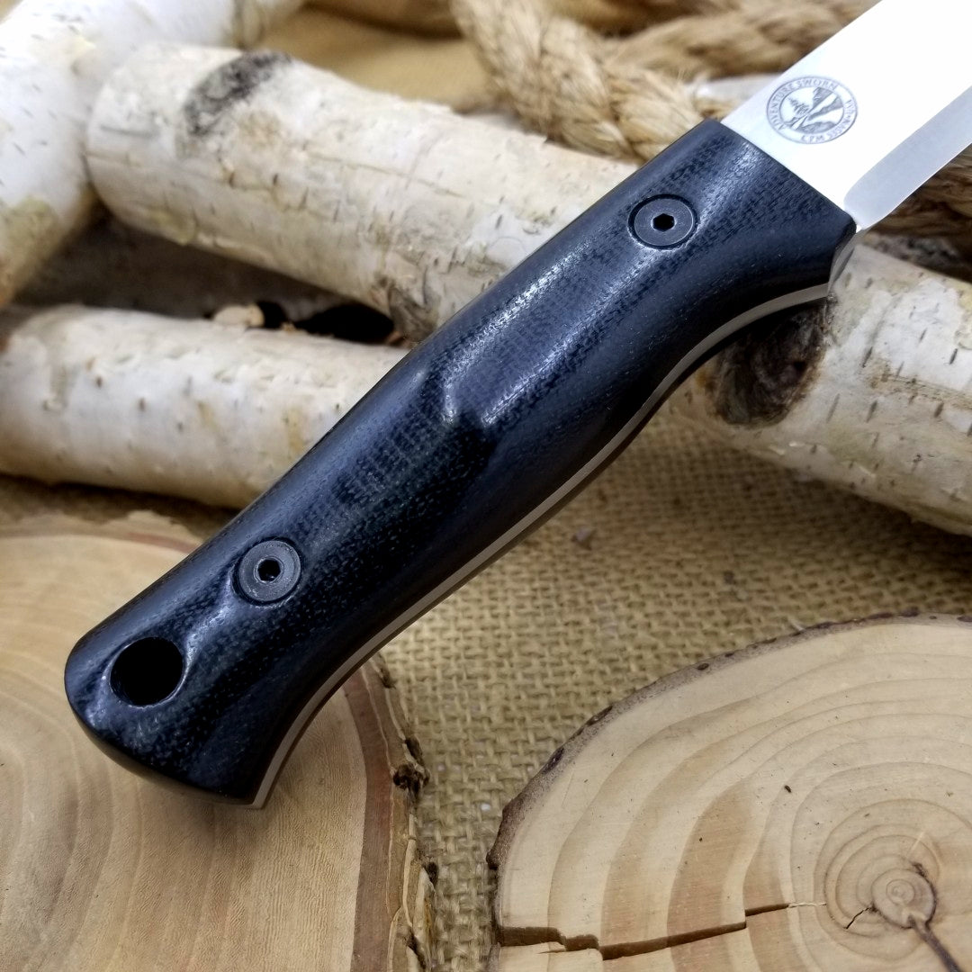 Classic: Black Canvas Micarta (r-series)