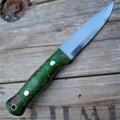 Mountaineer: Green Box Elder Burl & Double Liners