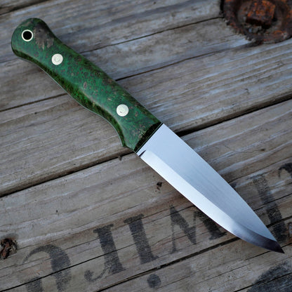 Mountaineer: Green Box Elder Burl & Double Liners