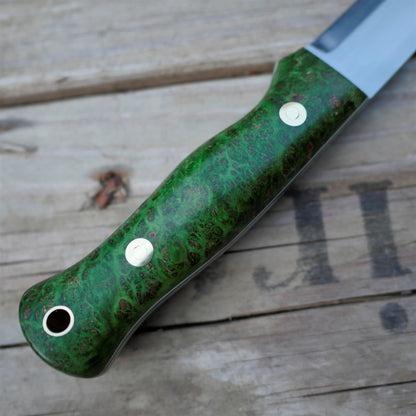 Mountaineer: Green Box Elder Burl & Double Liners