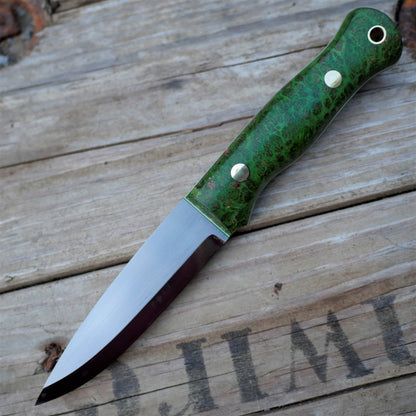 Mountaineer: Green Box Elder Burl & Double Liners