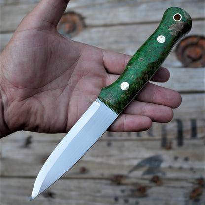 Mountaineer: Green Box Elder Burl & Double Liners