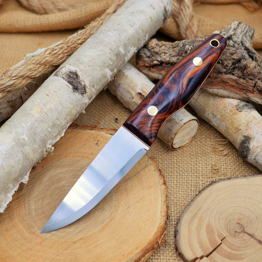 Woodsman: Ironwood, white & orange g10