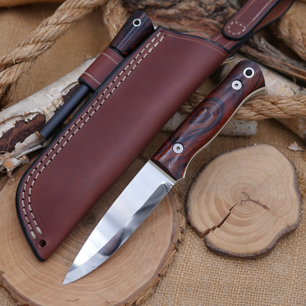 Classic [R]: O1, Ironwood, Ivory G10 Liners – Adventure Sworn