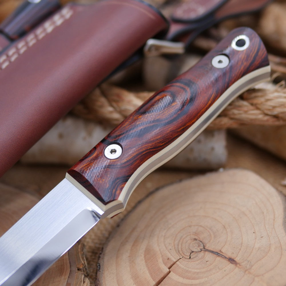 Classic [R]: O1, Ironwood, Ivory G10 Liners – Adventure Sworn