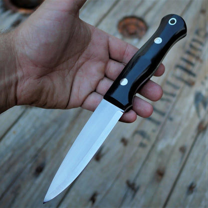 Mountaineer: Black Canvas Micarta