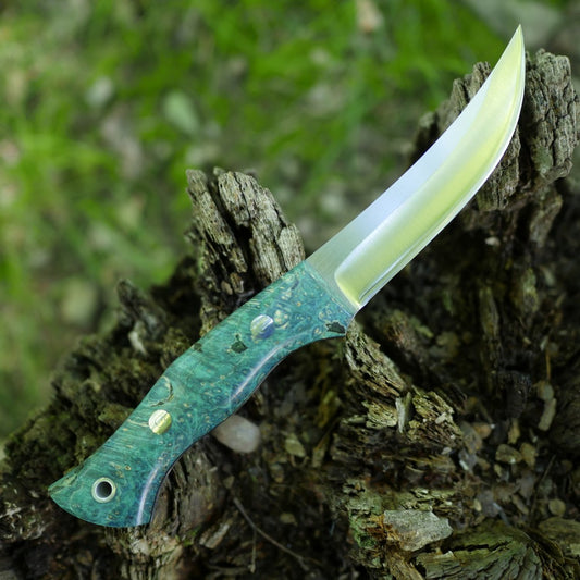 Unnamed Prototype: Aqua Box Elder Burl