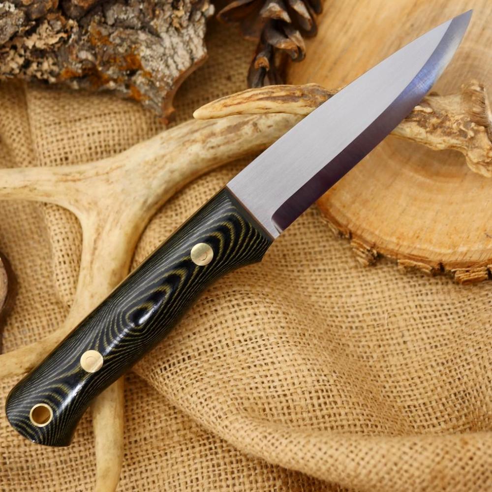 Classic: Green & Black Linen Micarta – Adventure Sworn Bushcraft Co.