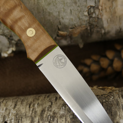 Mountaineer: Curly Maple & Toxic Green G10