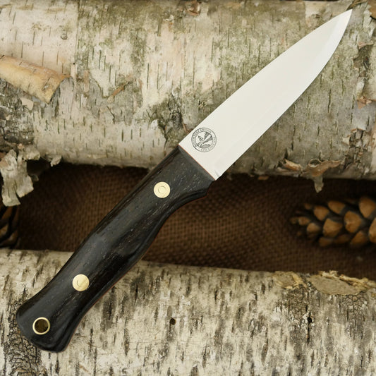 Mountaineer: Ancient Bog Oak & Hunter Orange G10