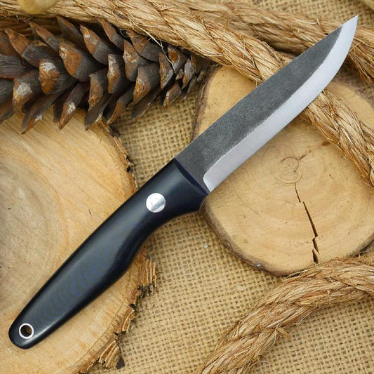 Hiker: CPM 3V Blue & Black Richlite - Adventure Sworn Bushcraft Co.