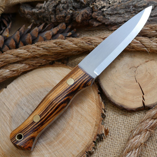 Classic: Zebrawood & White - Adventure Sworn Bushcraft Co.