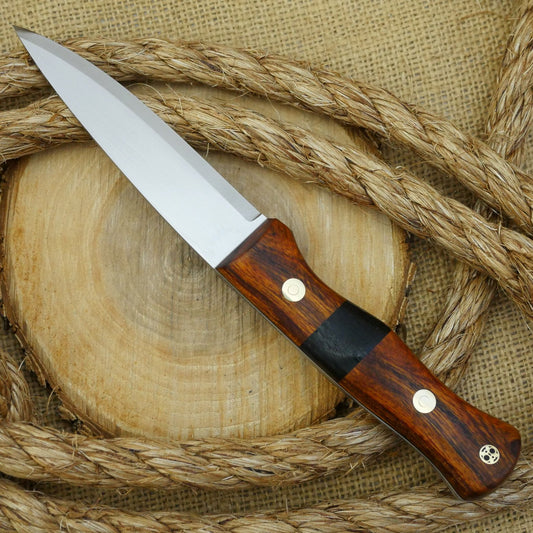 CPM 154 Mountaineer:  Ironwood & Bog Oak - Adventure Sworn Bushcraft Co.