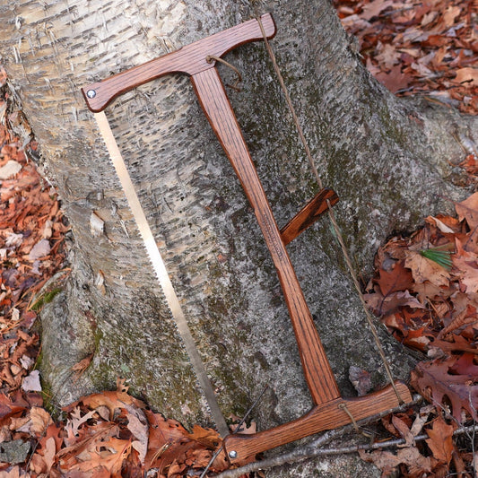 Custom Bucksaw: Dark Oak - Adventure Sworn Bushcraft Co.