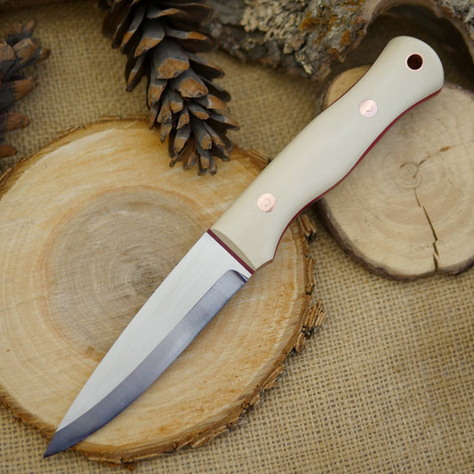 Mountaineer: Ivory Paper & Red Linen