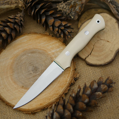 Voyageur: Ivory Paper Micarta