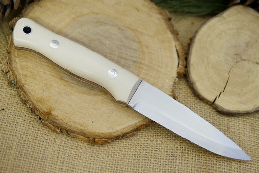 Classic: Ivory Paper Micarta - Adventure Sworn Bushcraft Co.