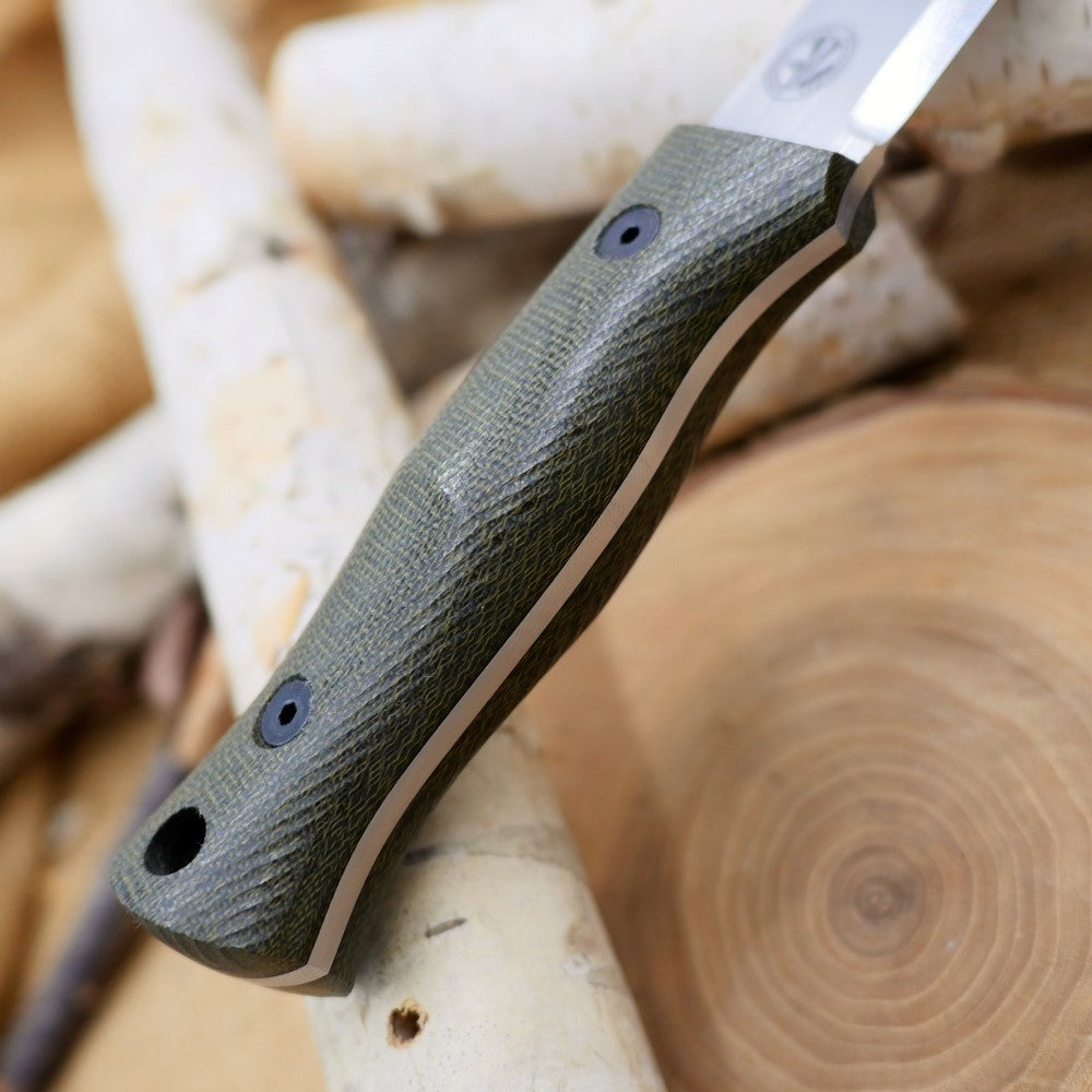 Classic (R): Green Canvas Micarta, Choose Your Liners – Adventure Sworn  Bushcraft Co.