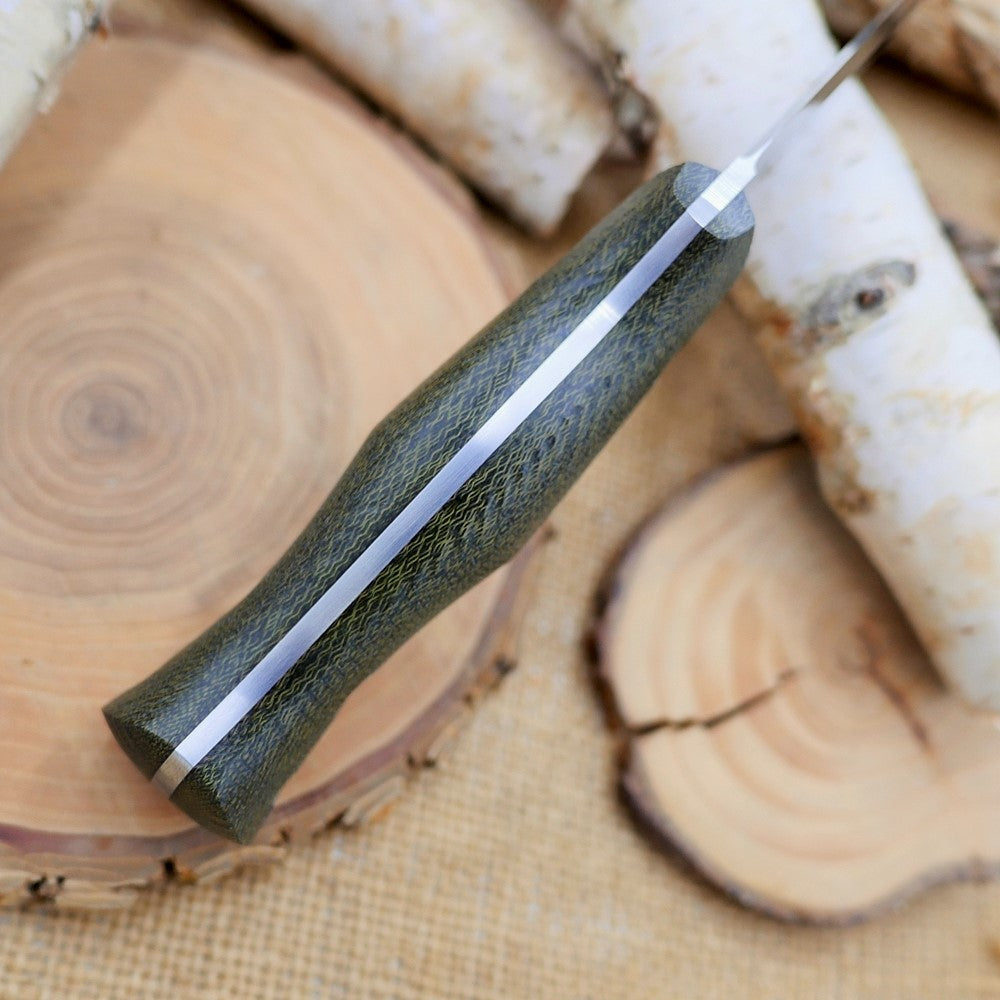 Classic (R): Green Canvas Micarta, Choose Your Liners – Adventure Sworn  Bushcraft Co.