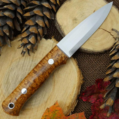 Classic: Karelian Birch, Blue & White - Adventure Sworn Bushcraft Co.