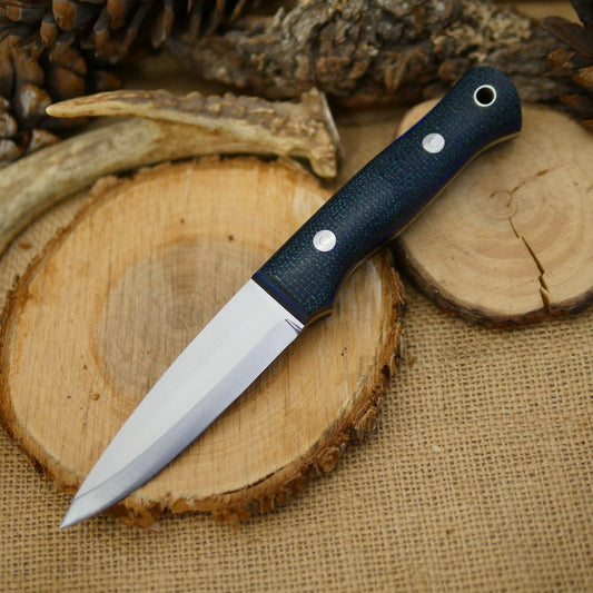 Classic: Navy Blue Burlap, Black Canvas & Blue Liners - Adventure Sworn Bushcraft Co.