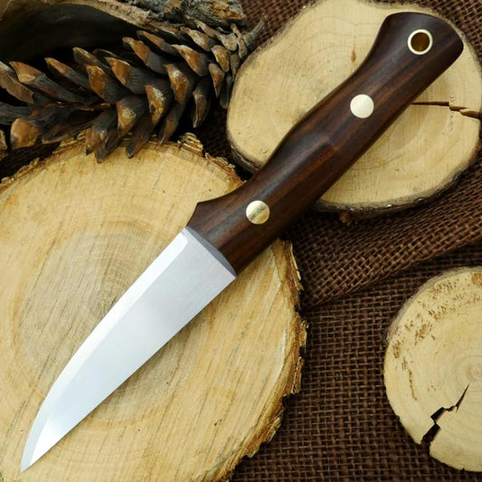 CPM 154 Voyageur: Walnut & Purple G10 - Adventure Sworn Bushcraft Co.