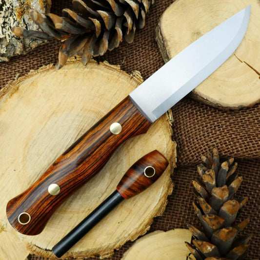 Explorer: Ironwood, Red & Matching Firesteel - Adventure Sworn Bushcraft Co.