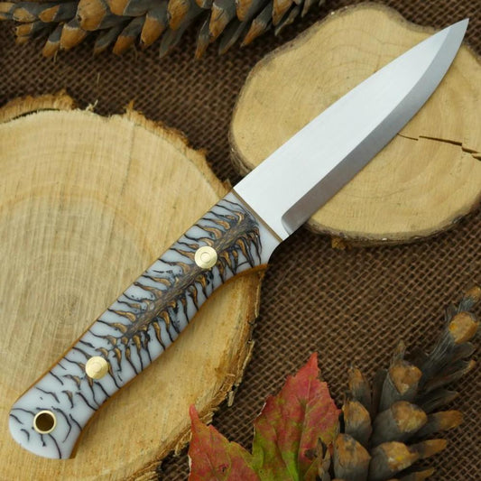 Classic: White Cast Pine Cone & Natural Canvas - Adventure Sworn Bushcraft Co.