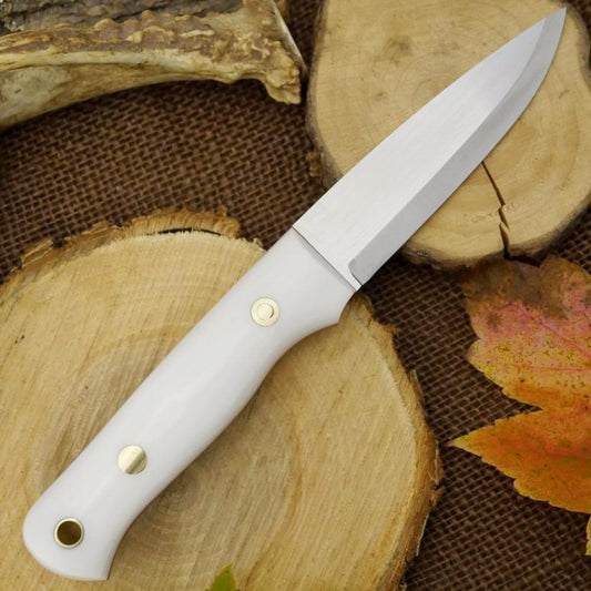 Classic: White Corian & Red - Adventure Sworn Bushcraft Co.