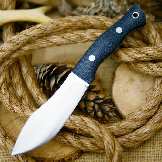 Guide: Navy Blue Burlap & Thin White - Adventure Sworn Bushcraft Co.