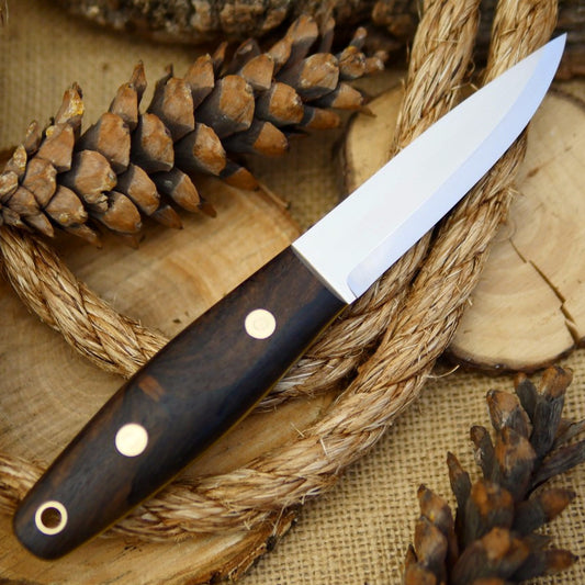 Woodsman: Ziricote and Yellow Liners - Adventure Sworn Bushcraft Co.