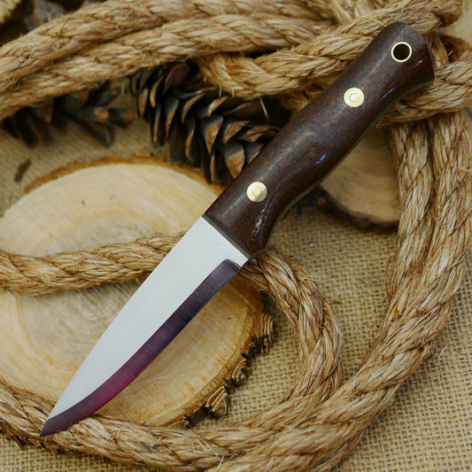 Classic: Dark Brown Burlap & Green Canvas - Adventure Sworn Bushcraft Co.