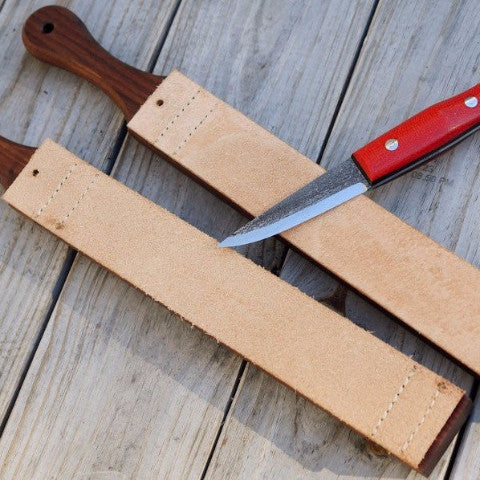 Walnut Leather Strop