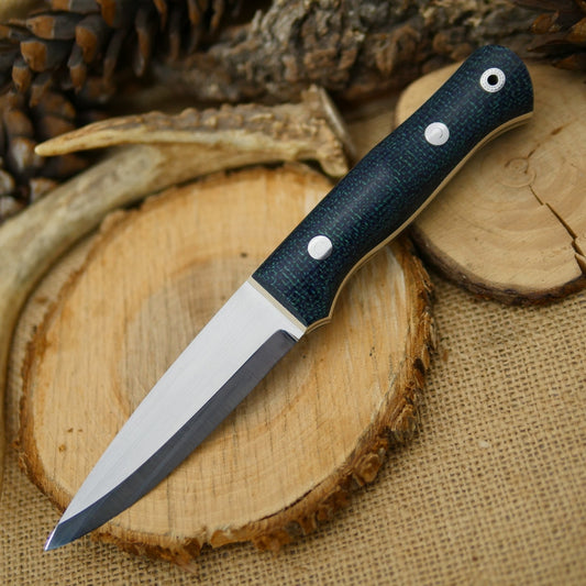 Classic: Navy Blue Burlap & Ivory - Adventure Sworn Bushcraft Co.